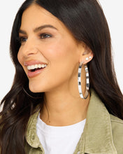 Load image into Gallery viewer, Atlas Hoops 3" - Silver