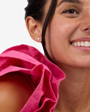 Load image into Gallery viewer, Baroness 4mm Studs - Silver|White Diamondettes