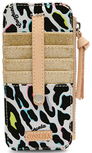 Load image into Gallery viewer, CONSUELA COLORFUL ANIMAL PRINT WALLET "COCO CARD ORGANIZER"