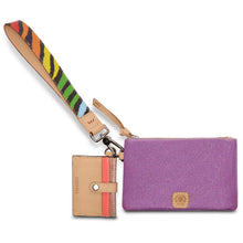 Load image into Gallery viewer, Consuela Colorful Women Wristlet Wallet Combi