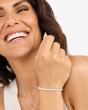 Load image into Gallery viewer, Grand Heiress Tennis Bracelet - Silver|White Diamondettes