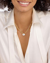 Load image into Gallery viewer, Hello Gorgeous Samantha Chain Necklace - Gold|White Diamondettes