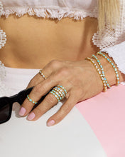 Load image into Gallery viewer, Isla Tennis Bracelet - Silver|White Diamondettes