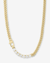 Load image into Gallery viewer, Julian Loves Diamonds Necklace - Gold|White Diamondettes
