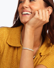 Load image into Gallery viewer, Julian Loves Diamonds Bracelet - Gold|White Diamondettes