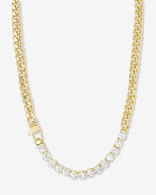 Load image into Gallery viewer, Julian REALLY Loves Diamonds Necklace - Gold|White Diamondettes