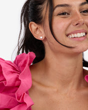 Load image into Gallery viewer, Not Your Basic 6mm Studs - Gold|White Diamondettes