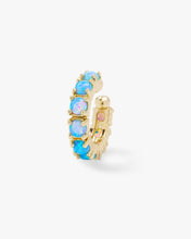 Load image into Gallery viewer, "Oh She Fancy" Ear Cuff - Gold|Blue Opal