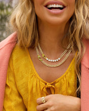 Load image into Gallery viewer, Pavé Julian Loves Diamonds Necklace - Silver|White Diamondettes