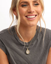 Load image into Gallery viewer, Sweet Dreams Medallion - Gold|White Diamondettes