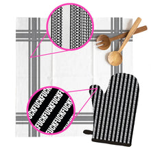 Load image into Gallery viewer, Fuck Stripe Oven Mitt