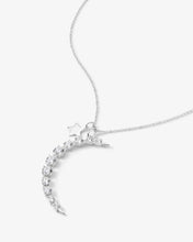 Load image into Gallery viewer, "What Dreams are Made of" Necklace - Silver|White Diamondettes