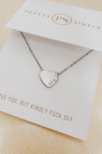 Load image into Gallery viewer, Salty Heart gift Necklace