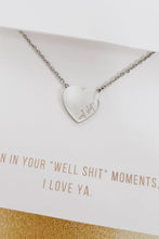 Load image into Gallery viewer, Salty Heart gift Necklace
