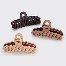 Load image into Gallery viewer, Eco-friendly Chain Claw Clip 3pc Set - Neutral