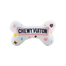 Load image into Gallery viewer, White Chewy Vuiton Bone Toy