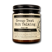 Load image into Gallery viewer, Group Text Shit Talking - Infused with "Screenshots" Scent: Grapefruit & Mint