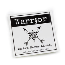 Load image into Gallery viewer, Warrior - Infused with "Strength" Scent: Rebel Rose