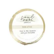 Load image into Gallery viewer, Soul Stacks White Howlite Bracelet - Breathe