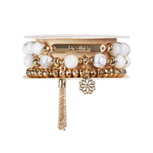 Load image into Gallery viewer, Soul Stacks White Howlite Bracelet - Breathe