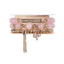 Load image into Gallery viewer, Soul Stacks Rose Quartz Bracelet - Love