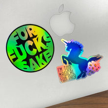 Load image into Gallery viewer, For Fucks Sake Vinyl Sticker
