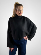 Load image into Gallery viewer, Mock Neck Wide Sleeve Top
