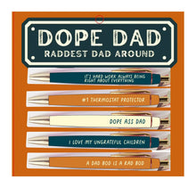 Load image into Gallery viewer, Dope Dad Pen Set (funny, gift, father&#39;s day)
