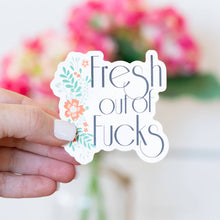 Load image into Gallery viewer, Fresh Out Vinyl Sticker
