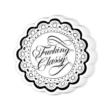 Load image into Gallery viewer, Fucking Classy Vinyl Sticker
