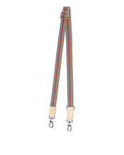 Load image into Gallery viewer, Crossbody Strap Slim Grey Webbing
