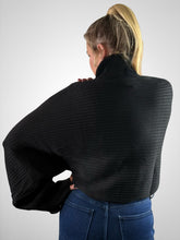 Load image into Gallery viewer, Mock Neck Wide Sleeve Top
