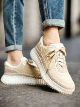 Load image into Gallery viewer, Adventure Beige Tennis Shoe
