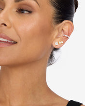 Load image into Gallery viewer, Baroness Ear Cuff - Silver|White Diamondettes
