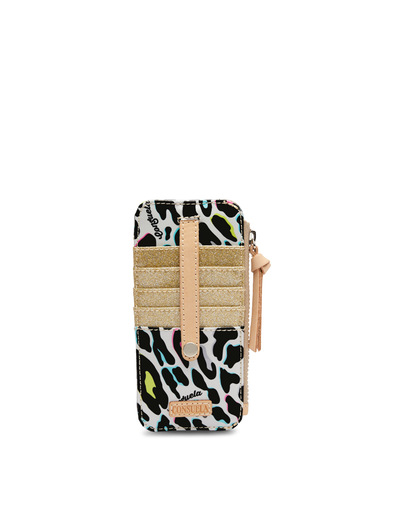 CONSUELA COLORFUL ANIMAL PRINT WALLET 