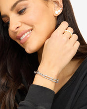 Load image into Gallery viewer, Carrie Chain Link Bracelet - Silver
