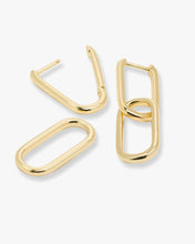 Load image into Gallery viewer, Carrie Chain Convertible Huggies - Gold
