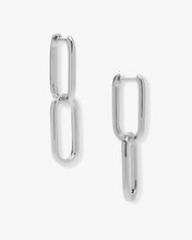 Load image into Gallery viewer, Carrie Chain Convertible Huggies - Silver
