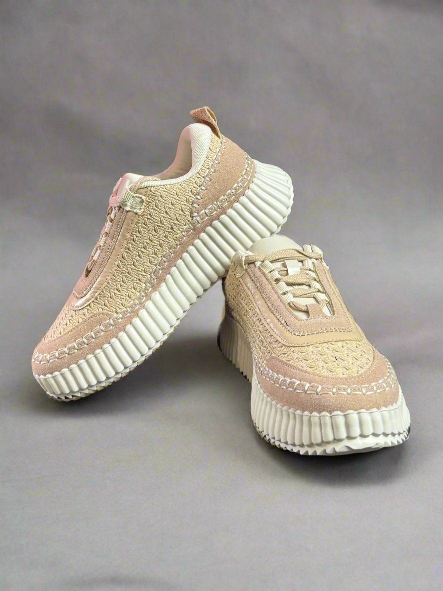 Adventure Beige Tennis Shoe