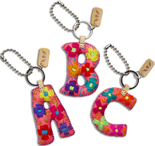 Load image into Gallery viewer, Pink Felt Alphabet Charms
