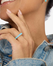 Load image into Gallery viewer, Grand Heiress Ring - Gold|Blue Opal

