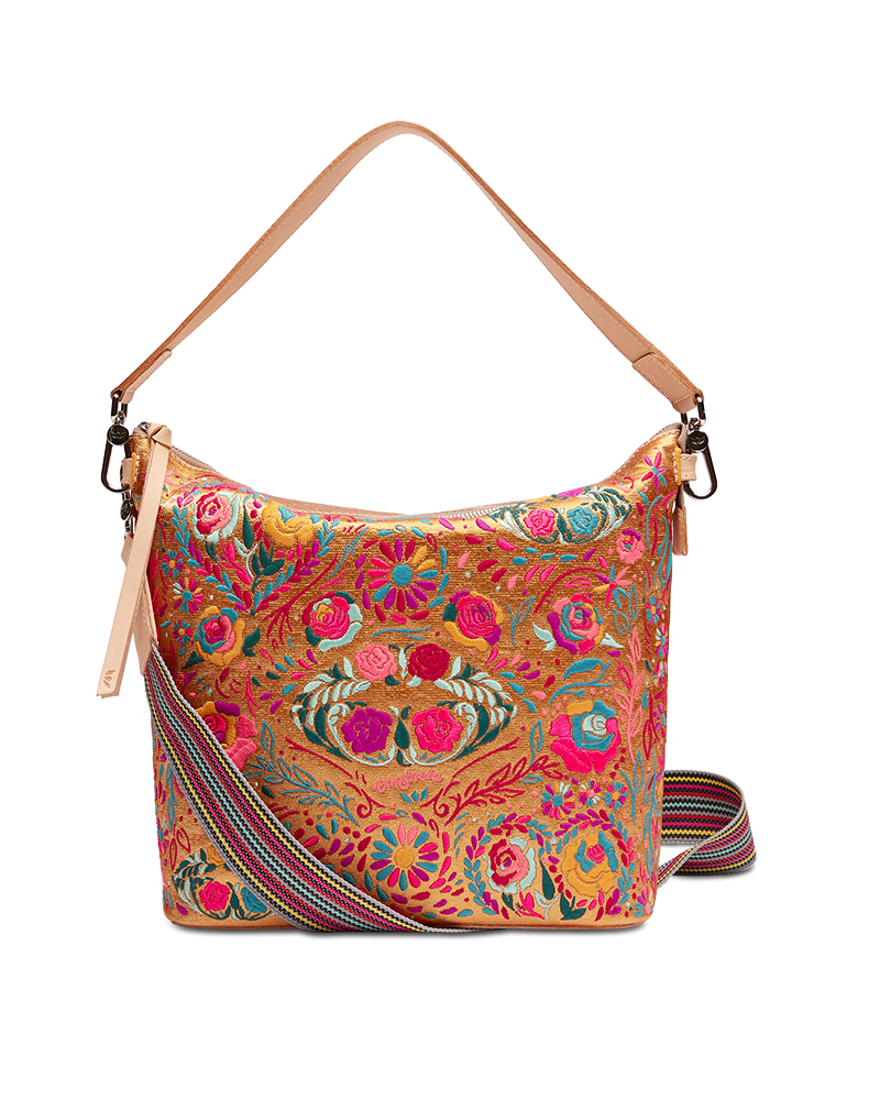 Consuela Colorful Crossbody Purse Hobo Bag