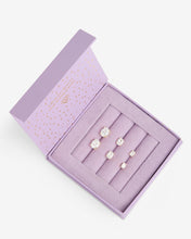 Load image into Gallery viewer, Hello Gorgeous Stud Set - Gold|White Diamondettes
