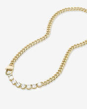 Load image into Gallery viewer, Julian Loves Diamonds Necklace - Gold|White Diamondettes
