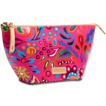 Load image into Gallery viewer, Consuela Colorful Travel Cosmetic Case

