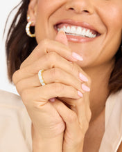 Load image into Gallery viewer, Lil Queen&#39;s Ring - Gold|White Diamondettes
