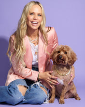 Load image into Gallery viewer, Thor Loves Diamonds Pet Necklace - Gold|White Diamondettes
