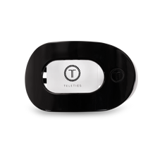 Load image into Gallery viewer, Round Flat Hair Clip | Med. | Jet Black
