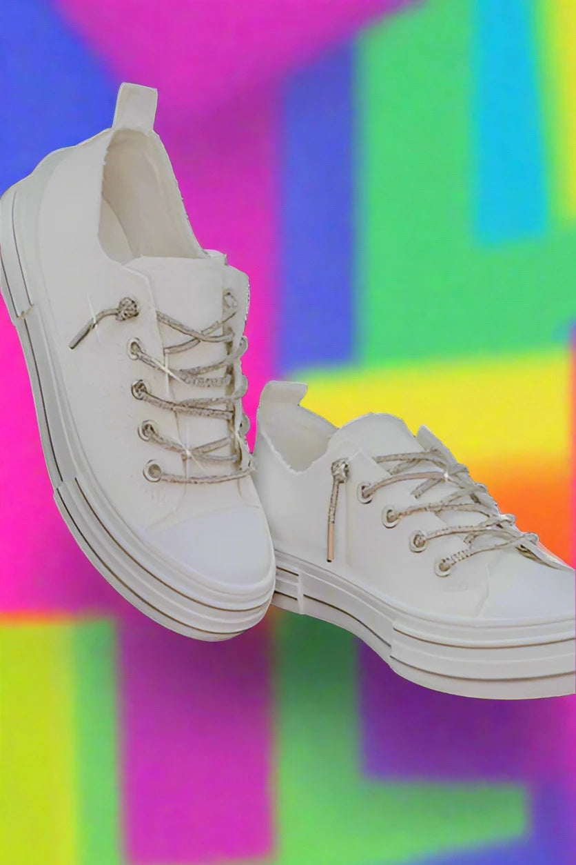 Aman White Sneakers