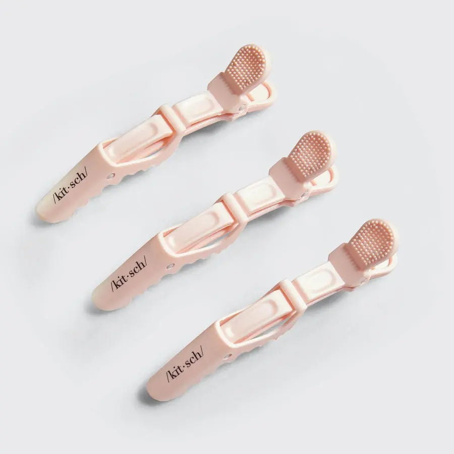 No Slip Crocodile Clip 3pc Blush